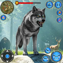 Wolf Simulator 3D: RPG Games 图标